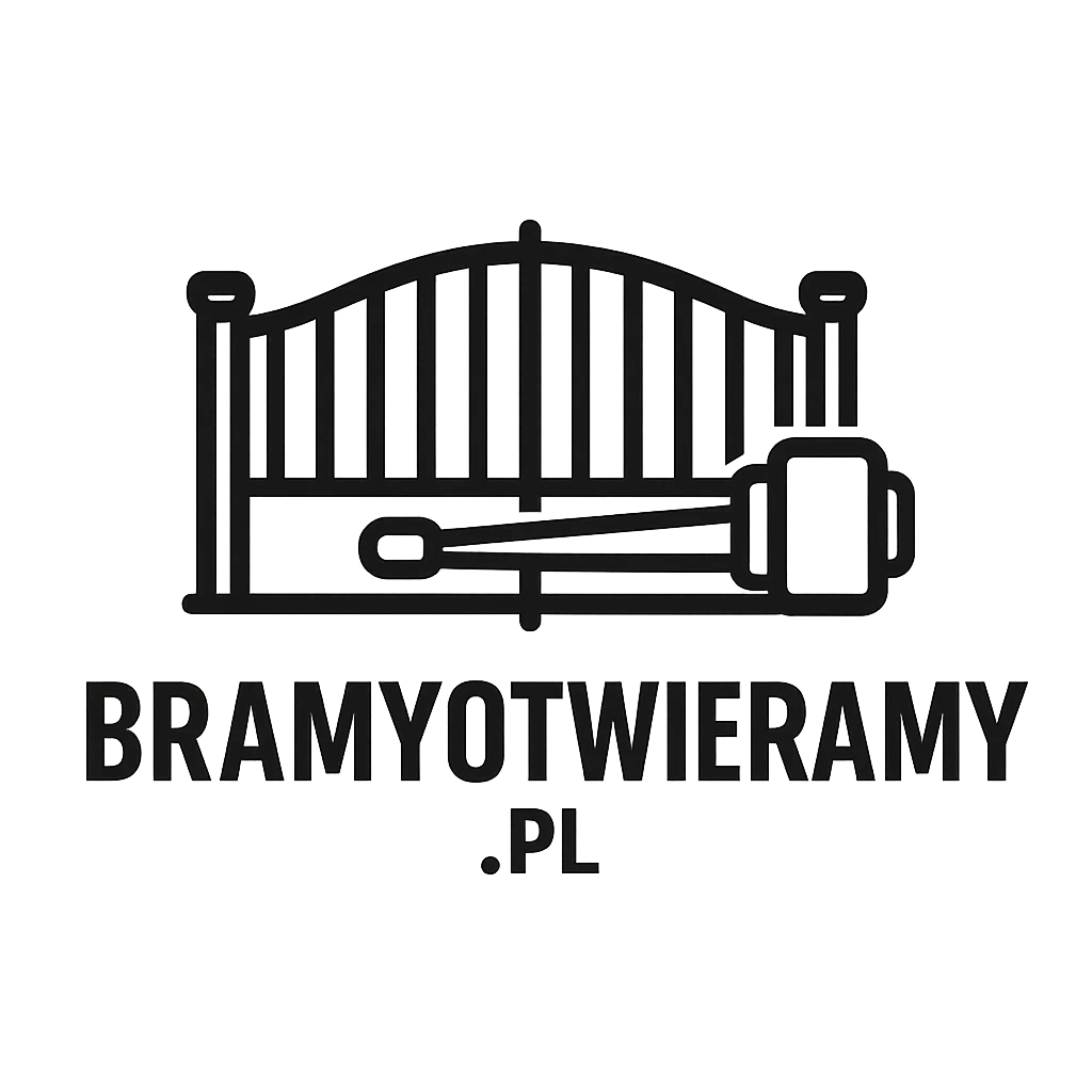 Logo BramyOtwieramy.pl – montaż bram automatycznych Łódź Płock Kutno